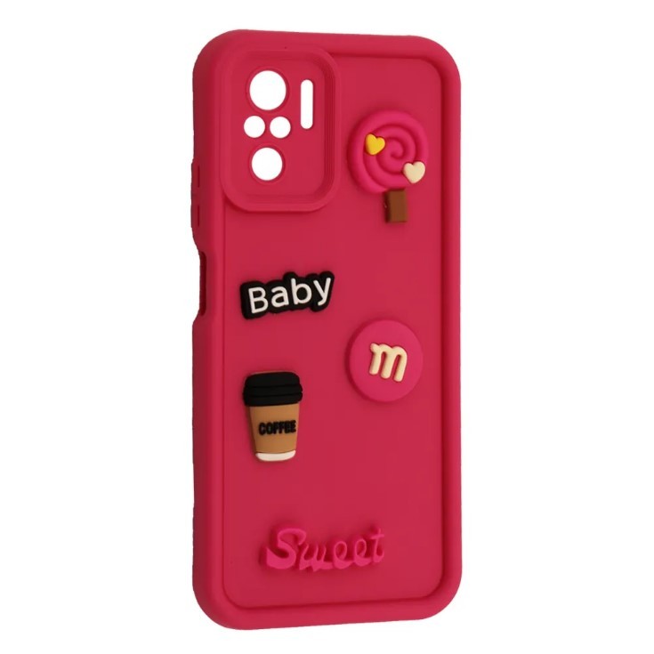 Чохол Pretty Toys для Xiaomi Redmi Note 10/10S (Pink/Always Happy)-0