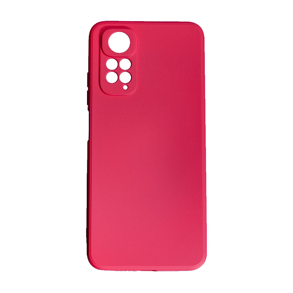 Накладка Silicone case SMTT для Xiaomi Note 11 4G/Note 11s (Cherry)-0