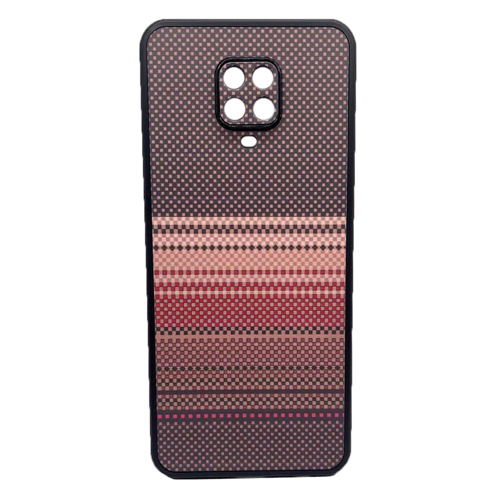 Накладка TPU Elite Carbonique для Xiaomi Note 9s/ Note 9 Pro  (Brown)-0