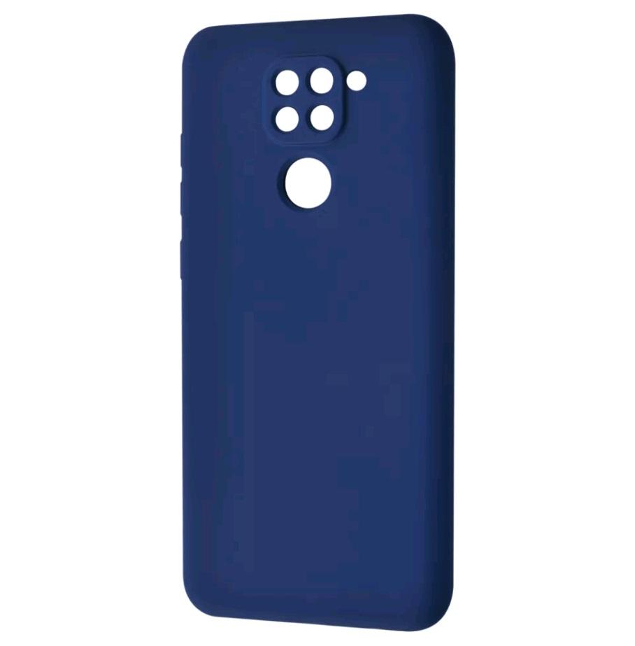 Silicone Cover Full Camera without Logo (A) для Xiaomi Note 9 (Blue)