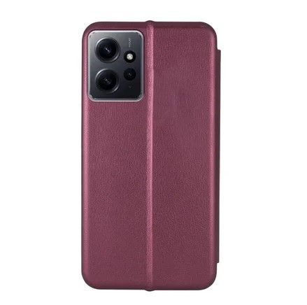 Книжка Premium для Xiaomi Redmi Note 12 4G Марсала-1