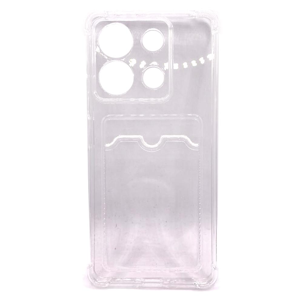 Накладка WXD Space Card Pocket для Xiaomi Redmi Note 13 Pro 4G/Poco M6 Pro (силікон)