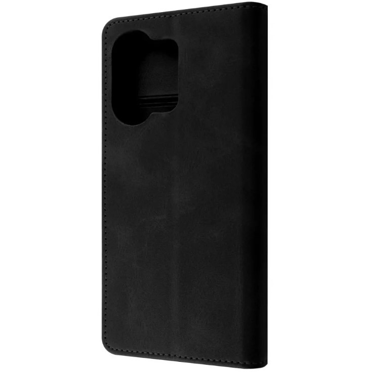 Книжка WAVE Fold для Xiaomi Redmi Note 13 Pro 4G / Poco M6 Pro 4G / Redmi Note 14s чорна-1