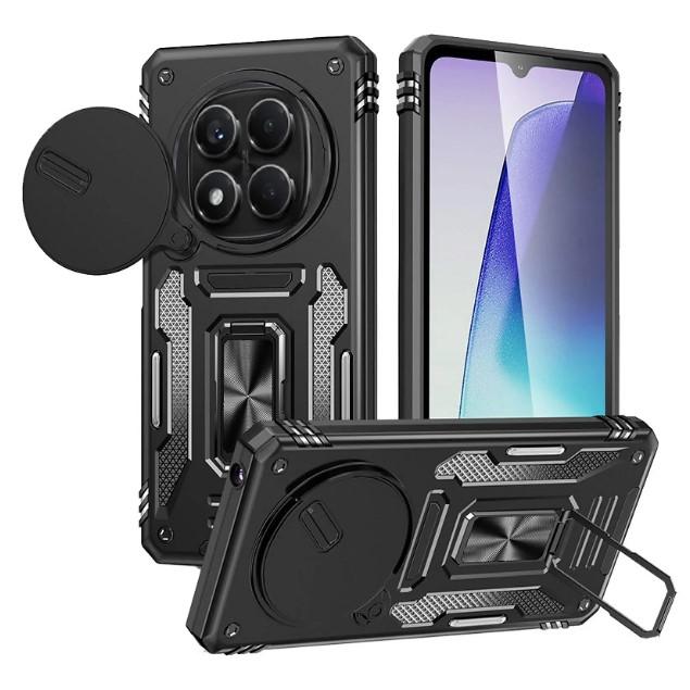 Накладка Camshield Army Ring для Xiaomi Note 15 Pro 5G Чорний