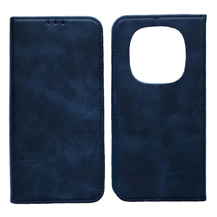 Книжка Black TPU Magnet для Xiaomi Redmi Note 15 Pro 4G синя