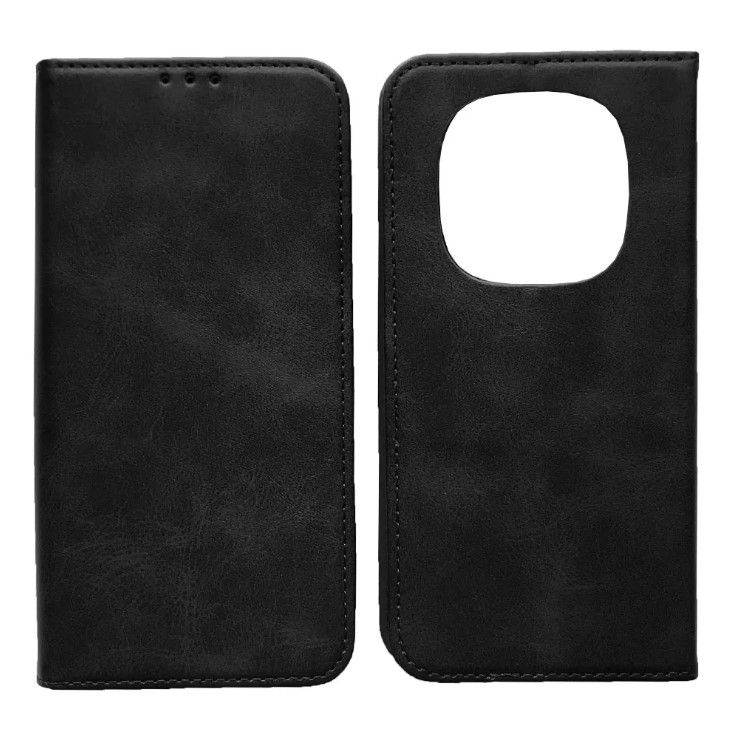 Книжка Black TPU Magnet для Xiaomi Redmi Note 15 Pro 4G чорна-0