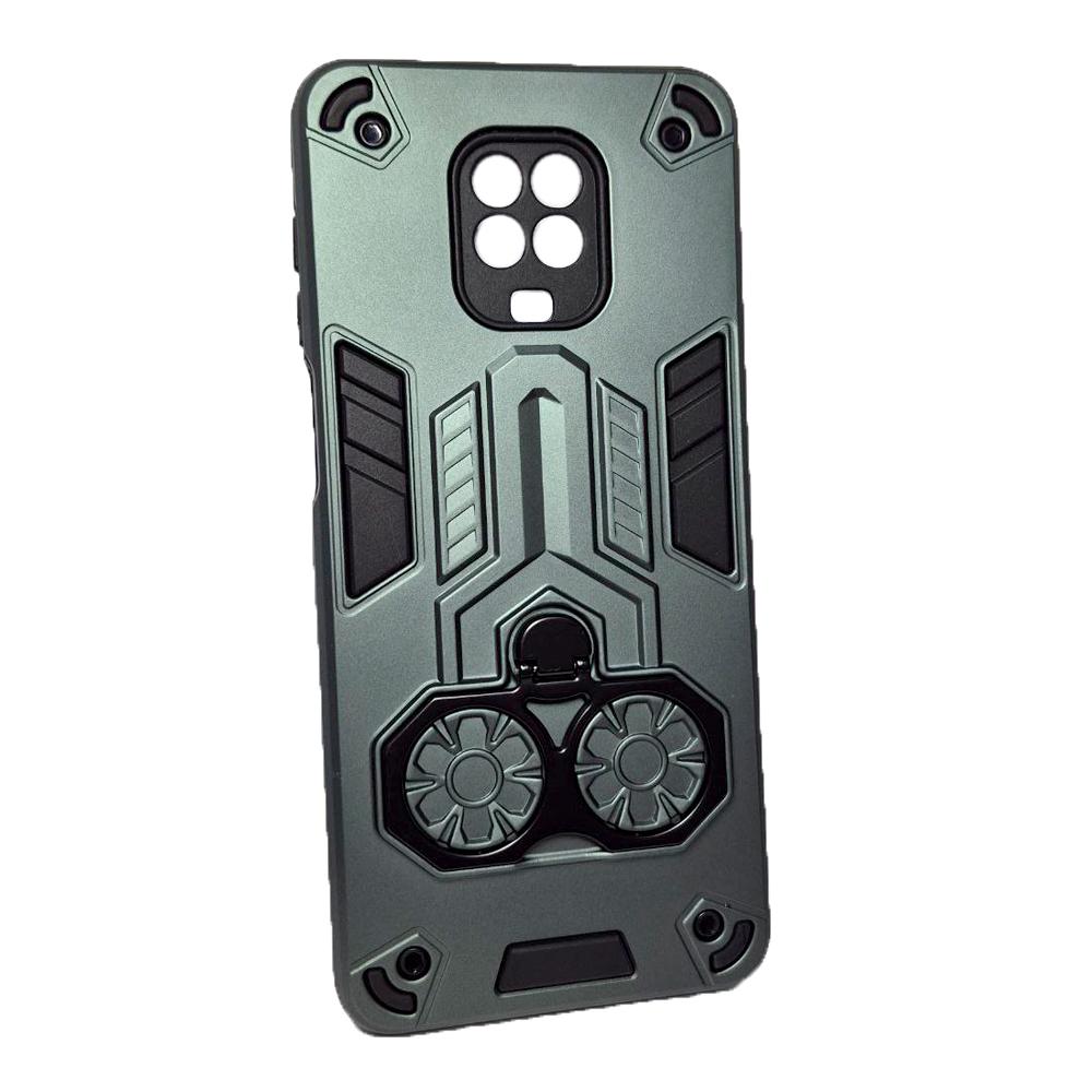 Чохол Armor Shield with Ring Holder для Xiaomi Redmi Note 9S / Note 9 Pro оливковий
