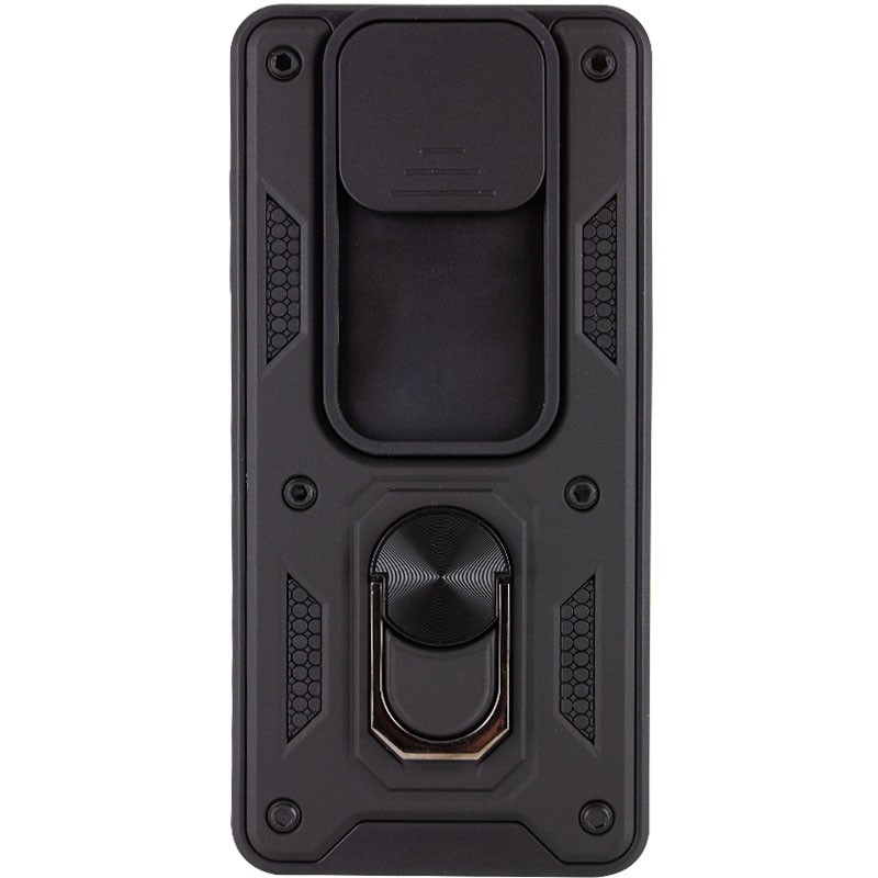 Накладка Camshield Serge Ring для Xiaomi Poco X3/X3 Pro (Чорна)-1