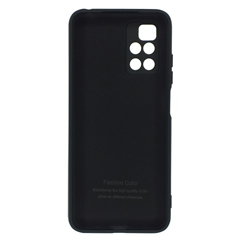 Чохол Fashion Color для Xiaomi Redmi 10 чорний-1