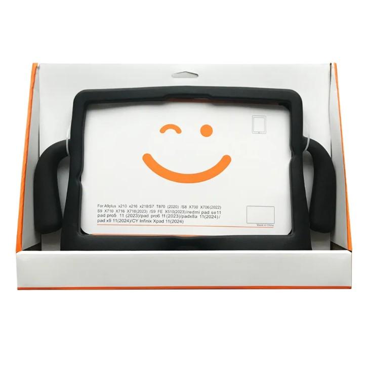 Чохол протиударний із ручками для Планшета універсальний 11" Black (A9 Plus/ Tab S7/ Tab S8/ Tab S9 / Tab S9 FE/ Redmi Pad SE 11/Pad 5 /Pad x8a/ Pad X9/ Infinix X /Pad 11)