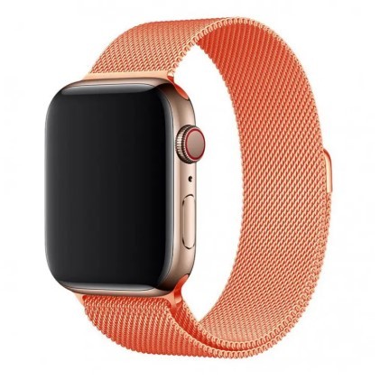 Ремінець Milanese Loop для Watch 42/44/45/49 mm (Orange)-0