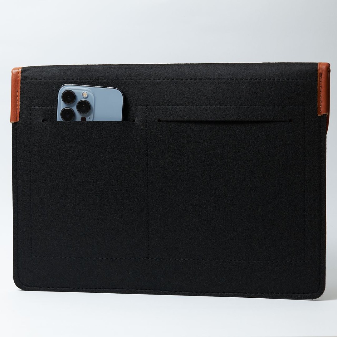 Чохол-конверт для планшету/ноутбуку на кнопці 12/13.3" Black-1