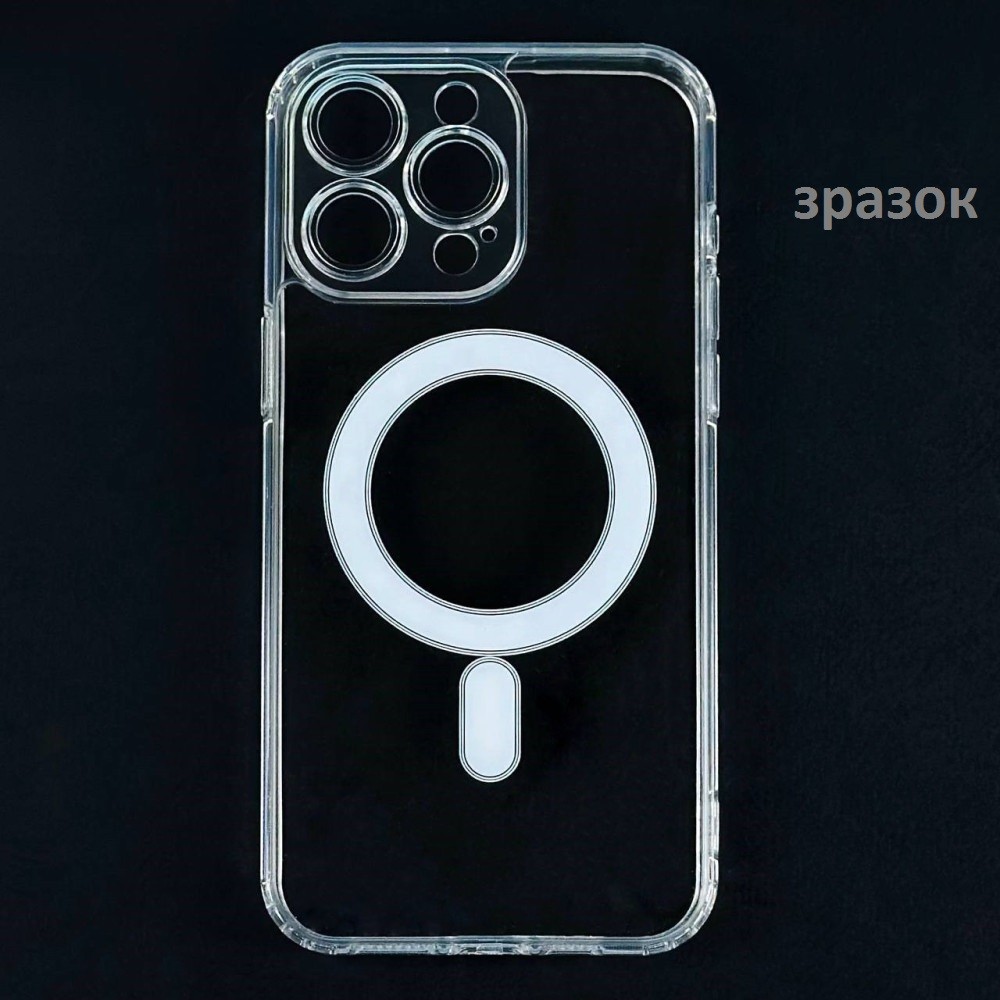 Накладка Magsafe Camera для iPhone 16 Pro Max прозора-0