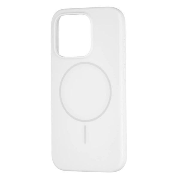 Silicone Case Full Protective (AA) with MagSafe для iPhone 13 Pro Max (White)