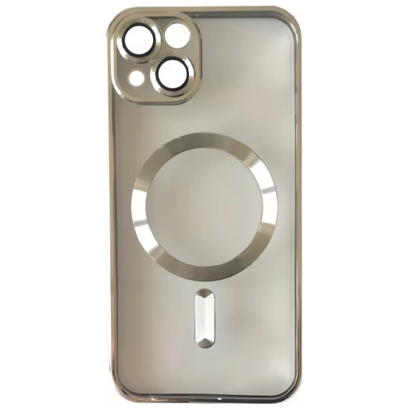 Накладка SHINING Camera MagSafe для iPhone 14 Silver-0