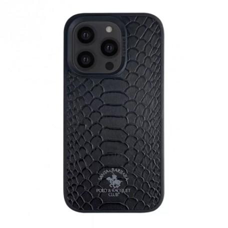 Накладка Polo Knight Leather Case для iPhone 16 Pro Max (Black)