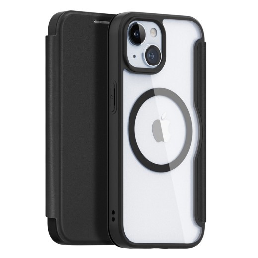 Книжка Dux Ducis Skin X Pro with MagSafe для iPhone 15 (Black)-0