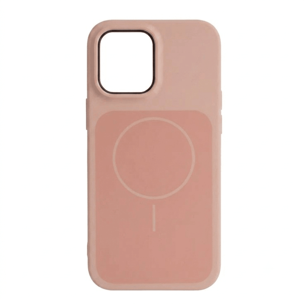 Чохол New Silicone Case MagSafe для iPhone 15 Pro Pink-0