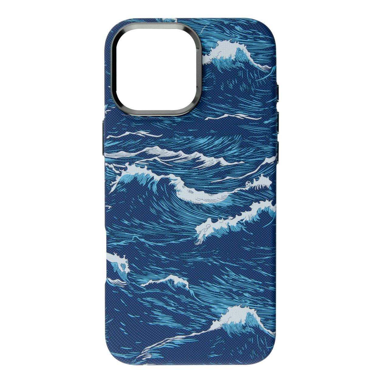 Чохол Carbonite Gleam Case with Magnetic Ring для IPhone 15 Pro Max (blue storm)