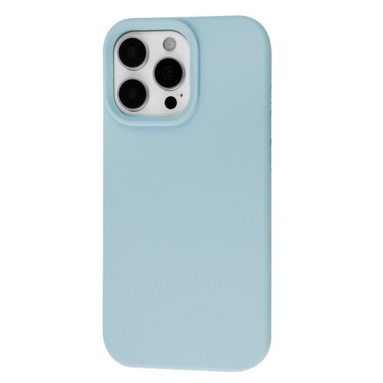 Чохол Silicone Case Full Protective NO LOGO with MagSafe для iPhone 15 Pro (Lilac cream)-0