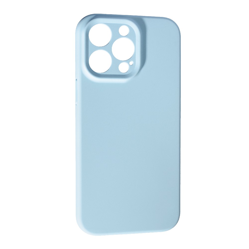 Silicone Case Full Camera Protective NO LOGO (AA) для iPhone 15 Pro (Lilac cream)-0