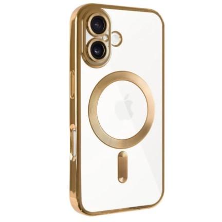 Накладка SHINING Camera MagSafe для iPhone 16 Gold