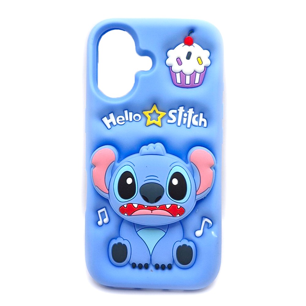 Чохол Stitch для iPhone 16 (Blue)-0