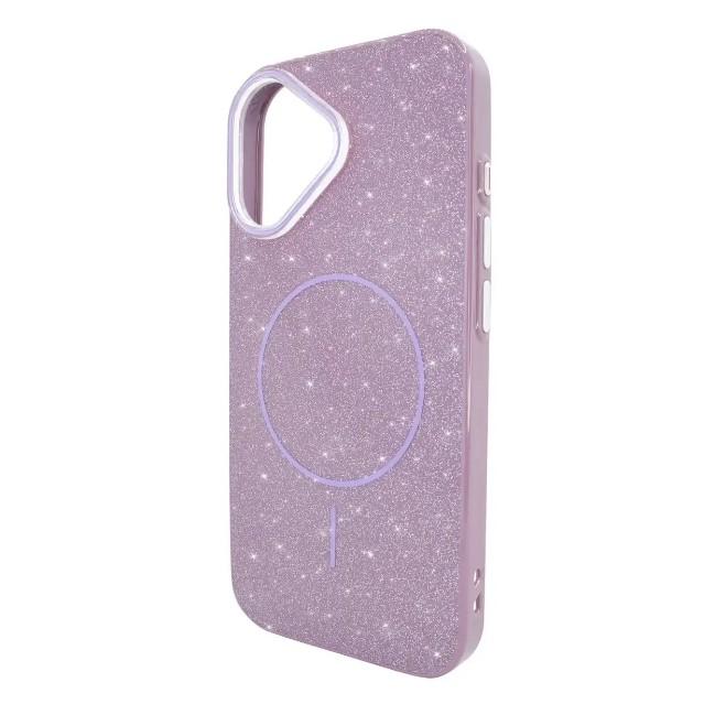 Чохол Color Glitter Magnetic для IPhone 17 (Фіолетовий)