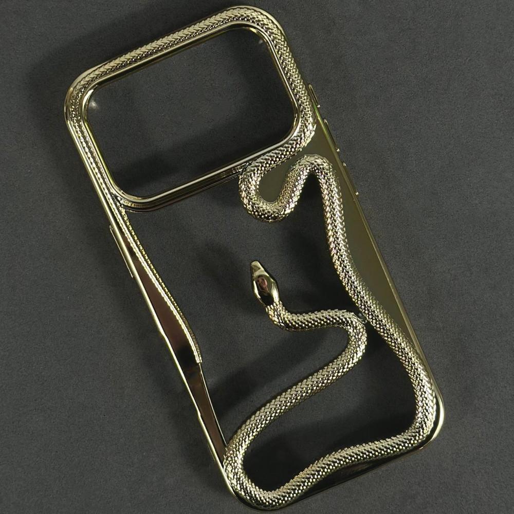 Чохол Snake для iPhone 17 Pro Max (Gold)