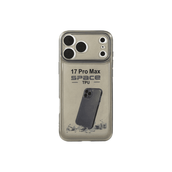 Накладка Space TPU для IPhone 17 Pro Max сіра