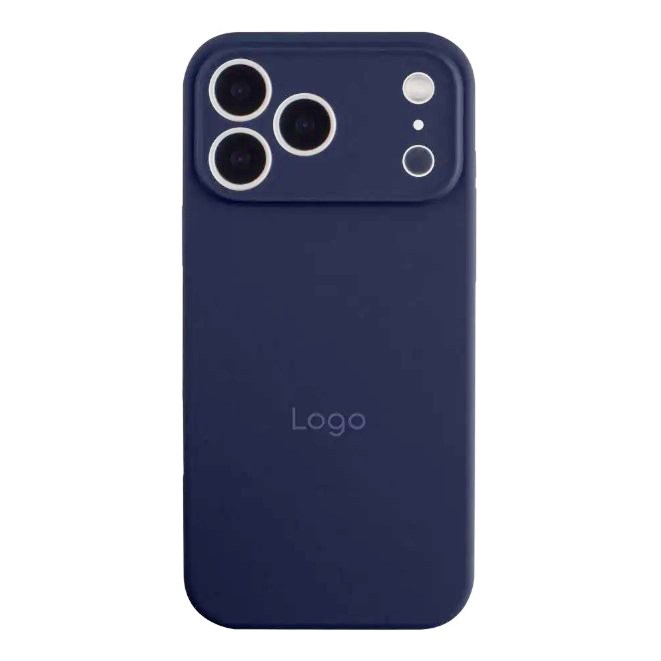 Silicone Case Full Camera Protective (AA) для iPhone 17 Pro Max (6.9") (Midnight blue)-0