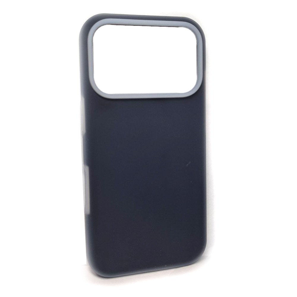 Чохол Matte Neon для IPhone 17 Pro Max темно синій-0