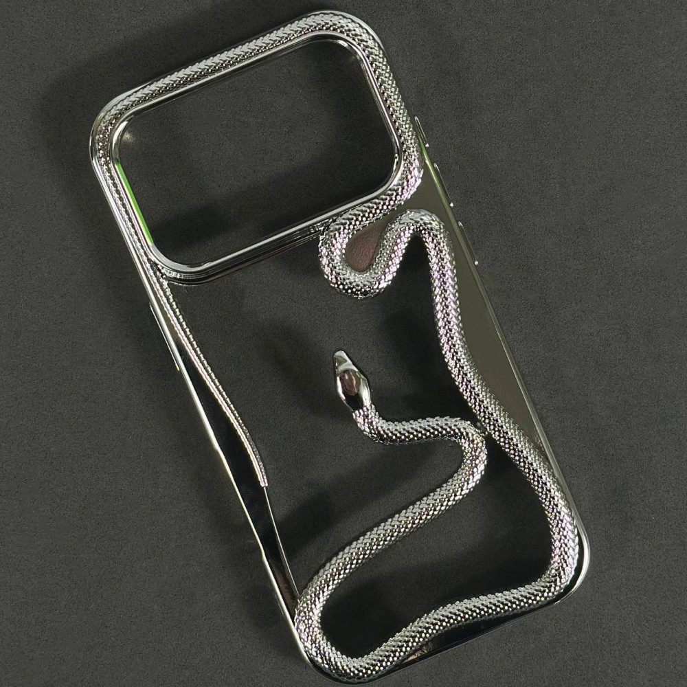 Чохол Snake для iPhone 17 Pro Max (Silver)-0