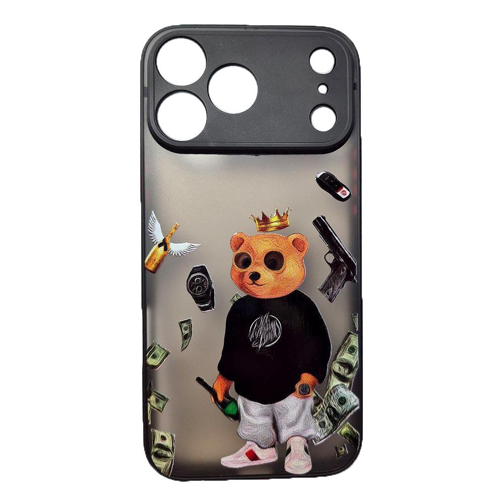 Накладка Totu Gingle Print для Iphone 17 Pro Max Мішка