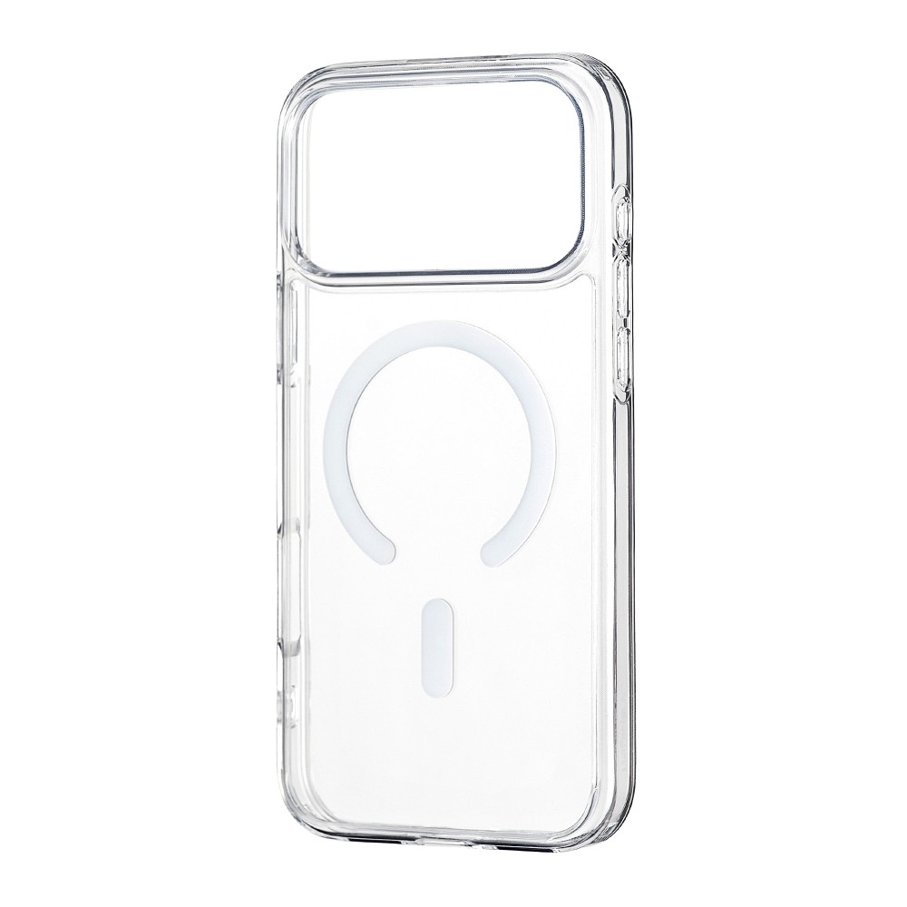 Чохол Spigen Ultra Hybrid with MagSafe для iPhone 17 Pro Max (Прозорий)-0