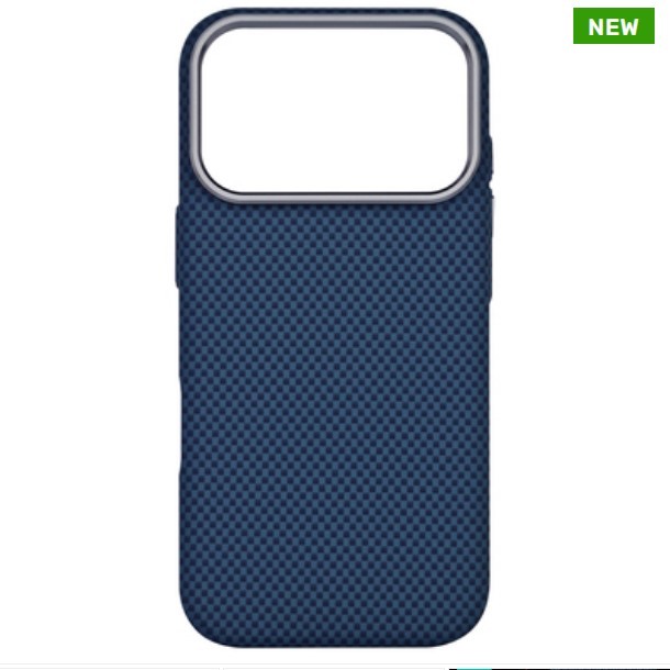 Чохол Piblue Carbon series з MagSafe (PL-99) для IPhone 17 Pro Max / 18 Pro Max (Синій)-0
