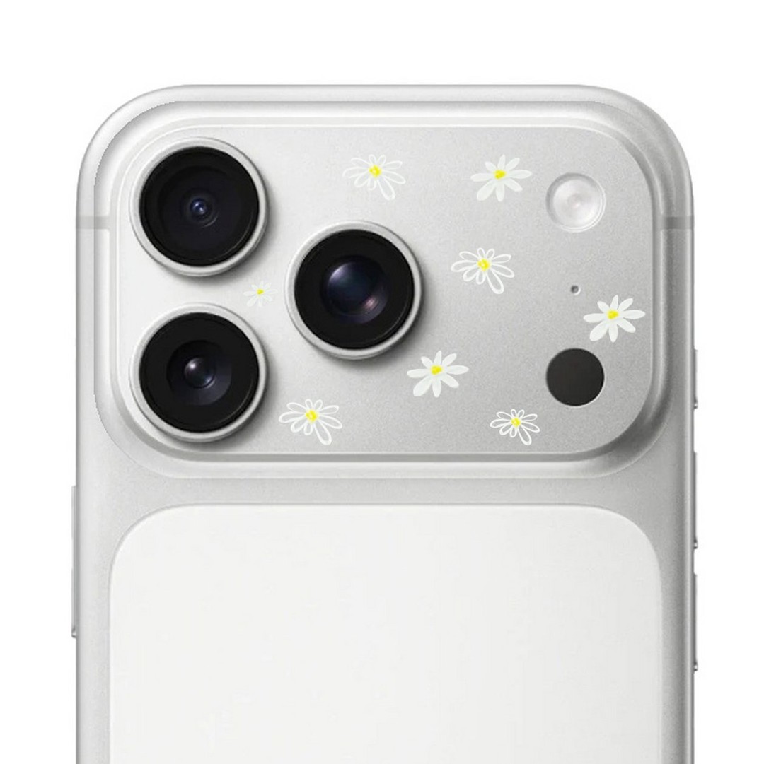 Стікери на камеру Camera Bump Stickers (Ромашки)-0