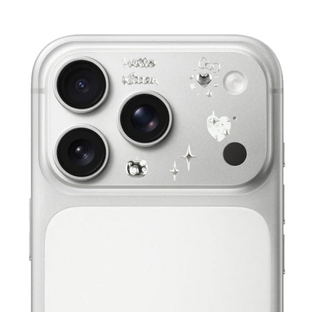 Стікери на камеру Camera Bump Stickers срібне асорті-0