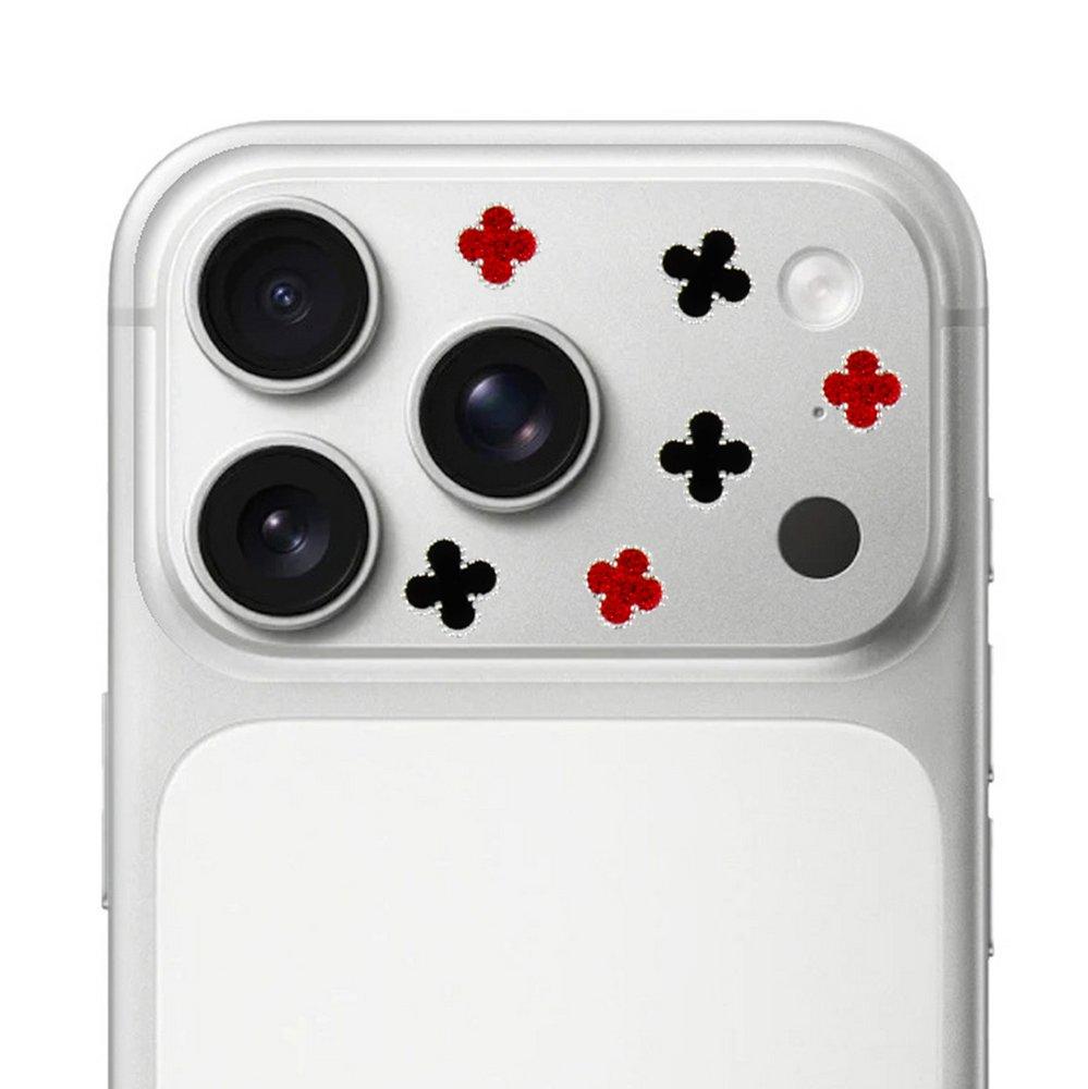 Стікери на камеру Camera Bump Stickers Червоно-чорні