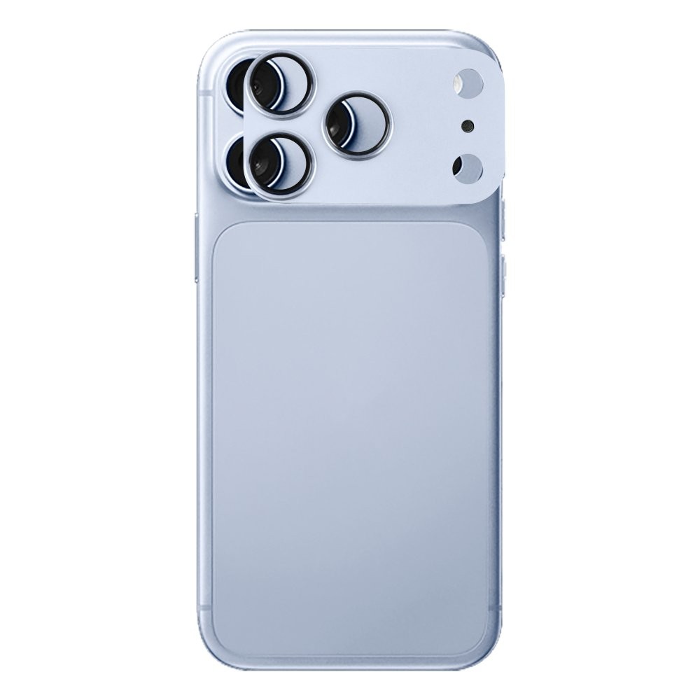 Захисне скло на блок камери FIBRA Protective Camera Shield для Iphone 18 Pro (Blue)-2