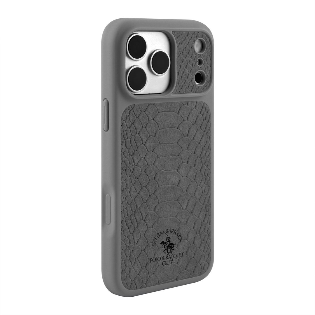 Чохол Santa Barbara Polo Knight для iPhone 17 Pro / 18 Pro Titanium Grey-1