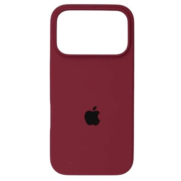 Silicone Case Full Protective (AA) для iPhone 17 Pro Max (6.9") (Marsala)-0