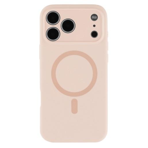 Silicone Case Full Camera Protective (AA) with MagSafe для iPhone 17 Pro (Pink)