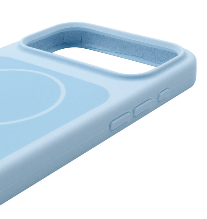Чохол New Silicone Case MagSafe для iPhone 17 Pro Sky blue-2