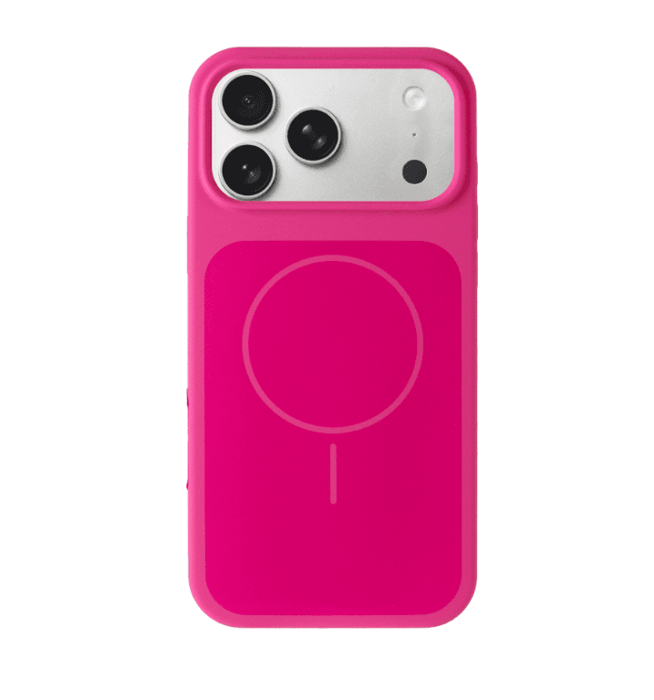 Чохол New Silicone Case MagSafe для iPhone 17 Pro Dragon Fruit