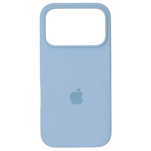 Silicone Case Full Protective (AA) для iPhone 17 Pro / 18 Pro Mist Blue