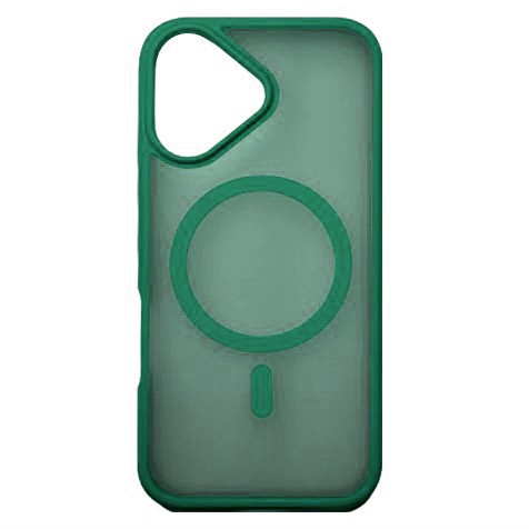Чохол Magsafe MATTE color для iPhone 17 зелений-0
