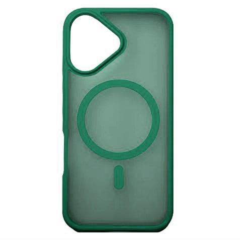 Чохол Magsafe MATTE color для iPhone 17 зелений