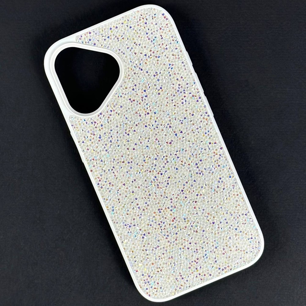 Чохол SW Grainy Diamonds для IPhone 17 білий-0
