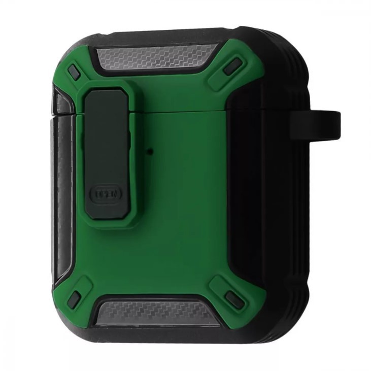 Чохол Camo Protect для AirPods 1/2 (green/ black)-0